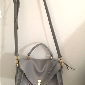 Forever21 handbag blue grey.